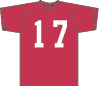 T-shirt illustration with incorrect number spacing