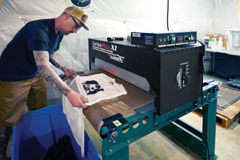 Curing Upgrades Boost Output, Quality for Growing Screen Printer