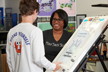 U Brand Yourself's design, screen printing, DTF and embroidery services help customers build their brands.