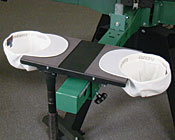 Vastex vacuum pallet for under-brim printing